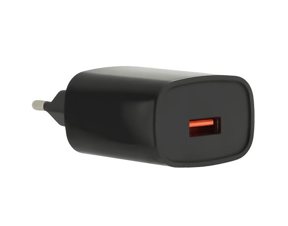 Адаптер для швидкої зарядки мережевий Grand-X CH-550В 1USB чорний Аврора картинка 3 каталог