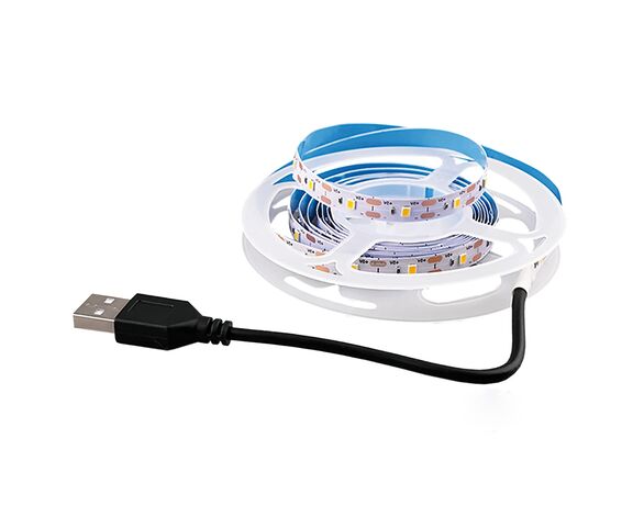 Стрічка LED USB EUROLAMP біле світло 4,5Вт/м 4000K 2м Аврора картинка 2 каталог