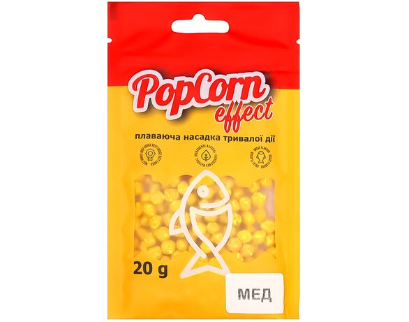 Насадка плаваюча для риболовлі PopCorn effect Мед 20 г Аврора фото