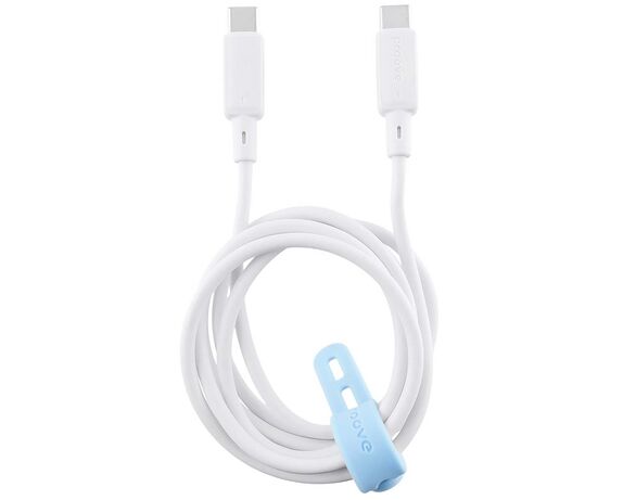Кабель Type-C-Type-C Proove AMP LITE білий 1 м Аврора картинка 2 ціна