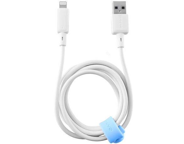 Кабель USB-Lightning Proove AMP LITE білий 1 м Аврора картинка 2 купити