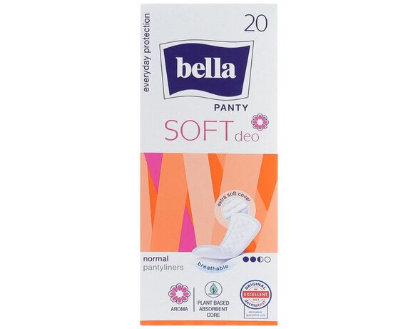 Прокладки щоденні Bella Panty Soft Deo Fresh 20 шт/пач Аврора картинка 2 фото
