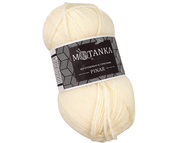 Пряжа Motanka PINAR Туреччина 50 г, 150 м (P128) в Аврорі