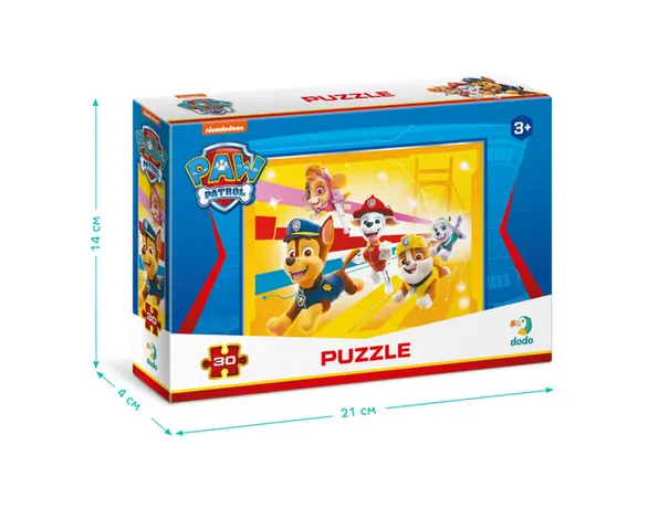 Пазли дитячі картонні DoDо Paw Patrol 30 елементів Аврора картинка 5 дешево