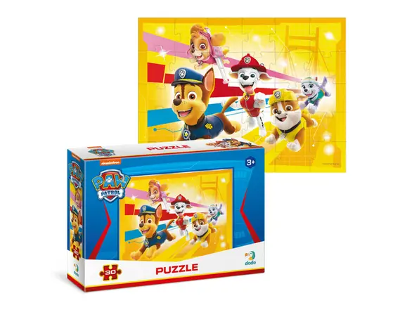Пазли дитячі картонні DoDо Paw Patrol 30 елементів Аврора картинка 4 дешево