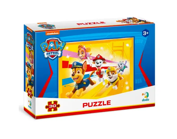 Пазли дитячі картонні DoDо Paw Patrol 30 елементів Аврора каталог