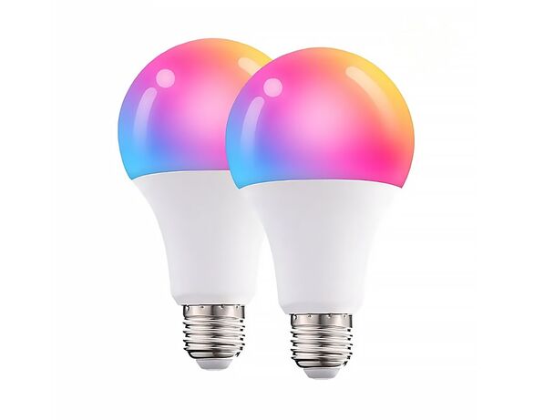 Набір смартламп LED RGB Е27 2 шт Аврора з доставкою