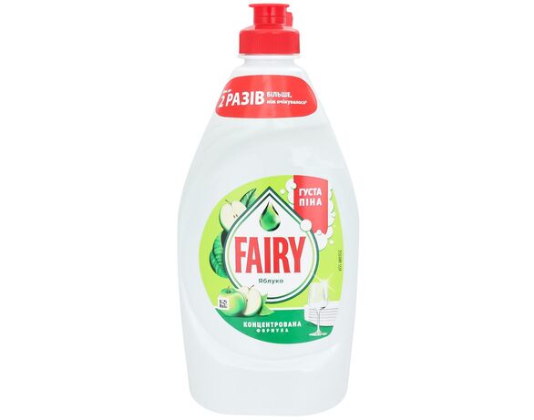 Засіб для миття посуду FAIRY Зелене яблуко 450 мл Аврора відгуки