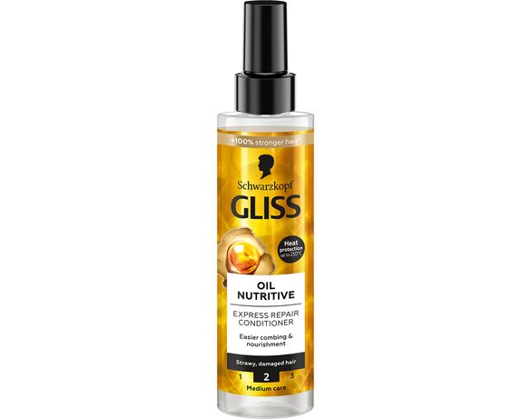 Кондиціонер-експрес для волосся GLISS Oil Nutritive 200 мл Аврора купити