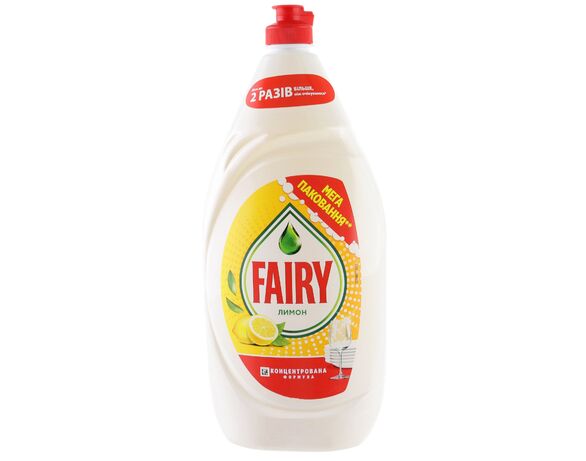 Засіб для миття посуду концентрований FAIRY Лимон 1,35 л Аврора недорого
