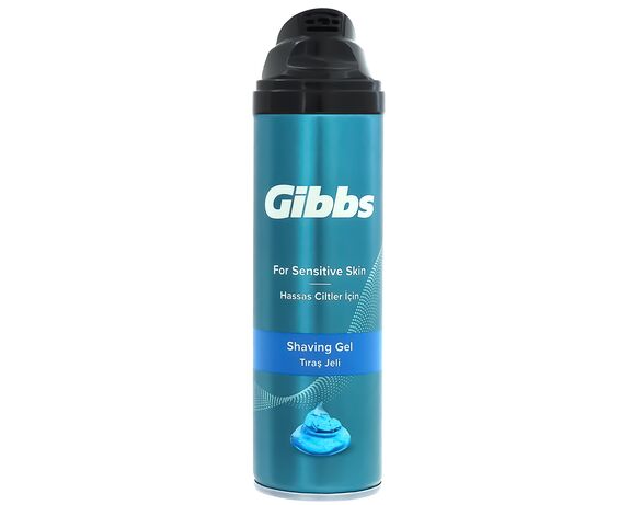 Гель для гоління чутливої шкіри Gibbs Sensitive 200 мл картинка 3 в інтернет-магазині Аврора
