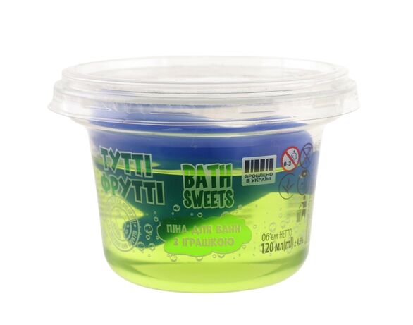 Піна для ванни Bath Sweets Тутті Фрутті з сюрпризом 120 мл Аврора відгуки