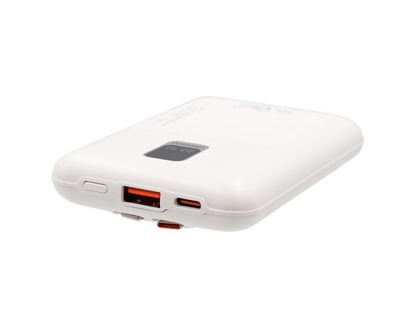 Пристрій зарядний PowerBank 10000 mAh з кабелями картинка 3 в інтернет-магазині Аврора