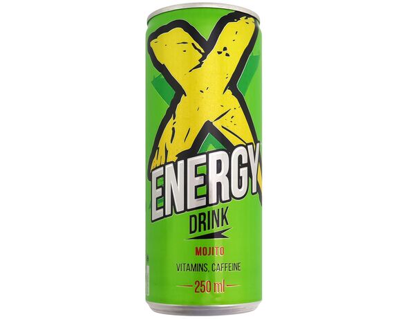 Напій енергетичний безалкогольний X ENERGY Mojito ж/б 250 мл Аврора дешево