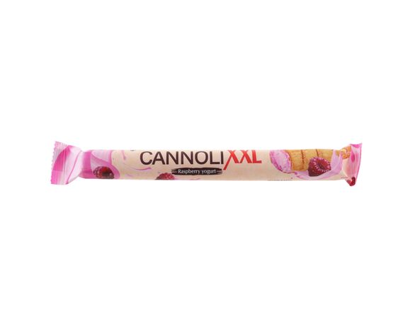 Трубочка вафельна Dolce Dobrobut CANNOLI XXL Raspberry yogurt filling 42 г в Аврорі
