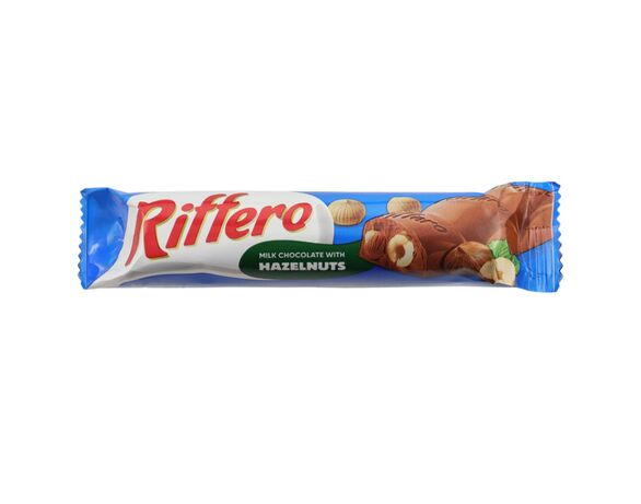 Шоколад молочний Riffero з лісовим горіхом 35 г в Аврорі