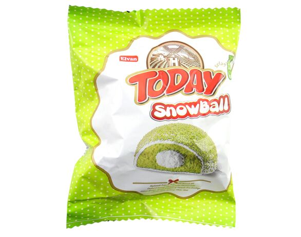 Тістечко Elvan Today Snowball зі смаком фісташки 40 г в інтернет-магазині Аврора