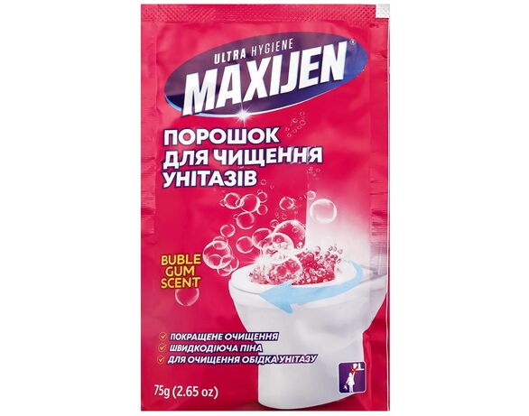 Порошок для чищення унітазів пінний MAXIJEN 75 г в Аврорі