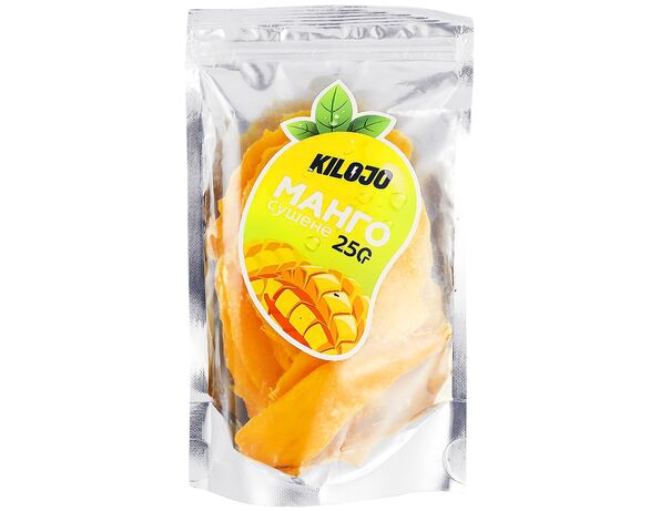 Манго сушений KILOJO дой-пак 250 г Аврора ціна