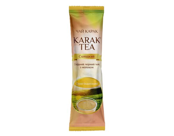 Напій на основі чорного чаю з молоком солодкий Karak Tea Оригінальний 20 г Аврора каталог