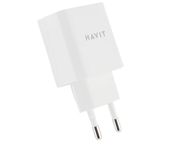 Адаптер зарядний мережевий HAVIT UC006B 2USB-A білий Аврора картинка 7 каталог