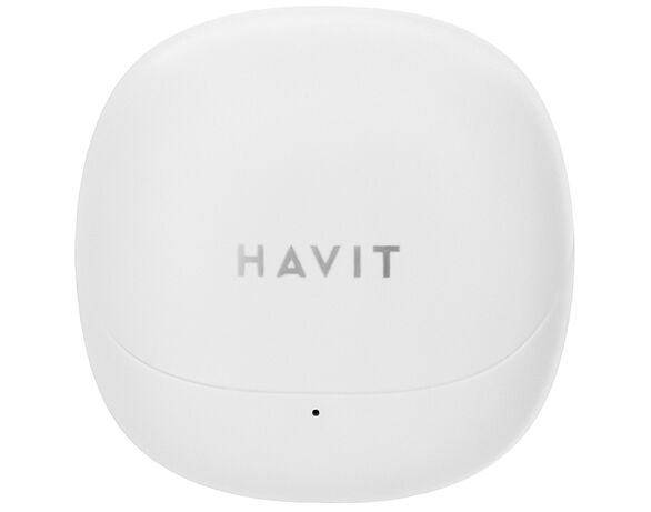Навушники вставні бездротові гарнітурні HAVIT TW926 TWS білі Аврора картинка 3 недорого