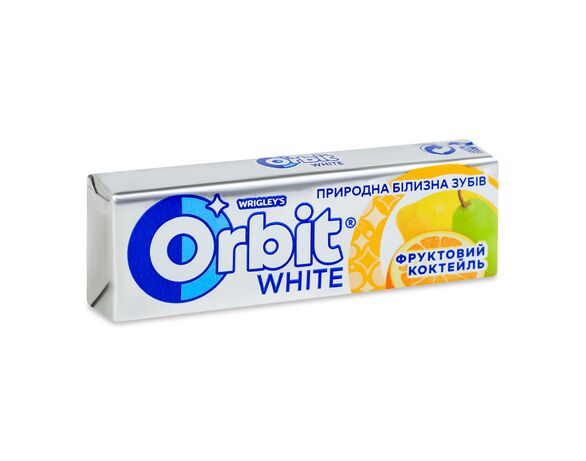 Гумка жувальна ORBIT White Фруктовий коктейль 14 г Аврора купити