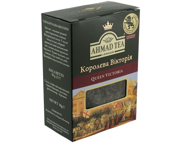 Чай чорний байховий розсипний Ahmad Tea Queen Victoria 50 г Аврора купити