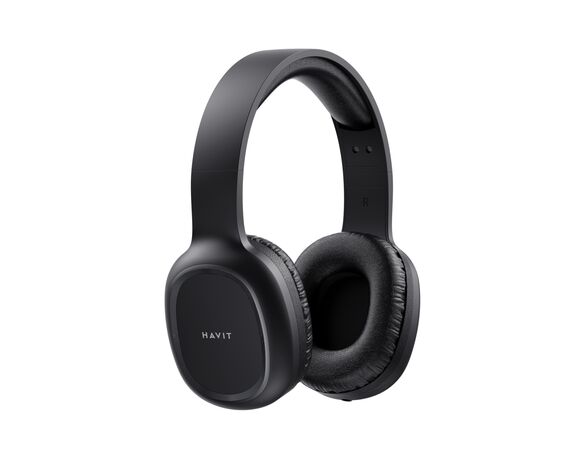 Навушники накладні бездротові гарнітура HAVIT HV-H2590BT PRO чорні Аврора картинка 2 дешево
