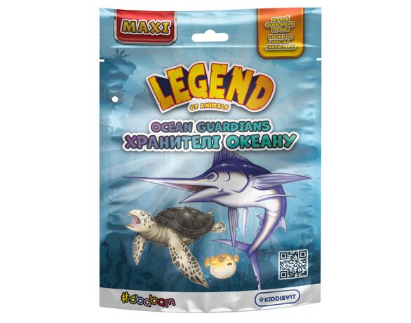 Стретч-іграшка колекція #Sbabam серія Legend of animals Хранителі океану Аврора фото