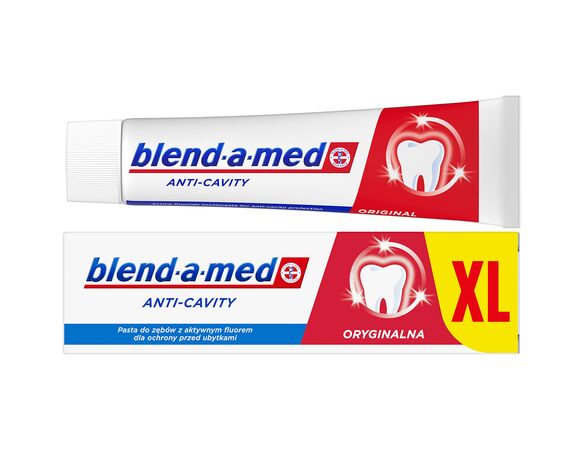 Паста зубна Blend-a-Med Анти-карієс Оріджинал 100 мл картинка 3 в інтернет-магазині Аврора