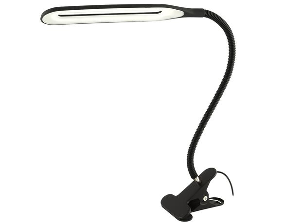 Лампа настільна LED USB гнучка на прищіпці LUNO Аврора картинка 4 каталог