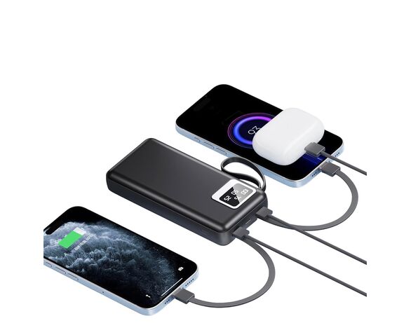 Пристрій зарядний універсальний PowerВank XоKо WK-R37 20000 mAh картинка 11 в Аврорі