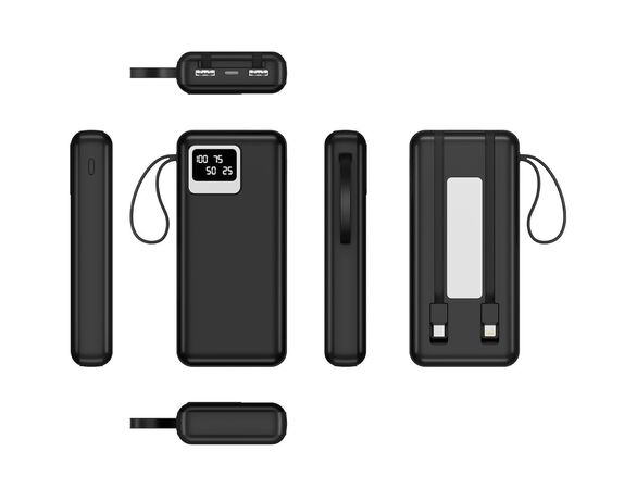 Пристрій зарядний універсальний PowerВank XоKо WK-R37 20000 mAh Аврора картинка 9 ціна