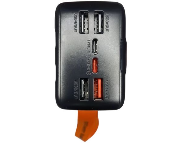 Пристрій зарядний універсальний PowerВank XоKо WK-CK-018 30000 mAh Аврора картинка 3 відгуки