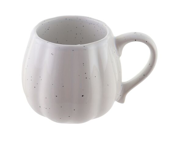 Чашка керамічна Limited Edition PUMPY WHITE 420 мл Аврора картинка 2 з доставкою