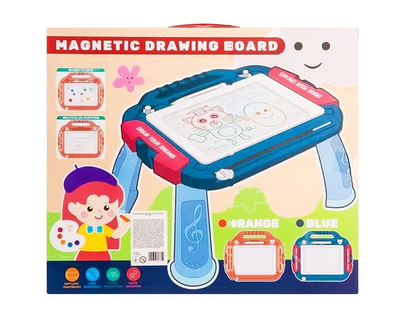 Дошка магнітна для малювання на ніжках DIY TOYS Аврора картинка 5 дешево