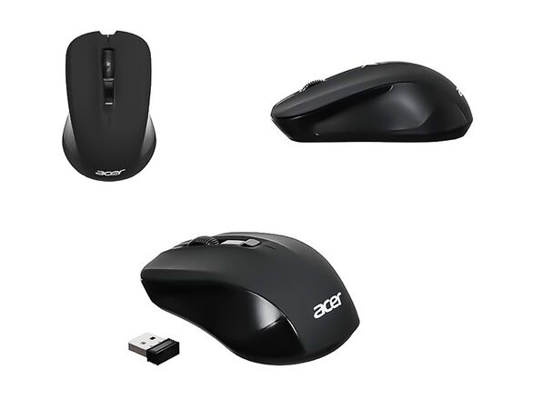 Миша комп'ютерна бездротова ACER OMR010 WL чорна Аврора картинка 7 вартість