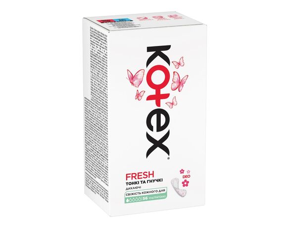 Прокладки щоденні Kotex Ultraslim 56 шт/пач Аврора картинка 2 фото