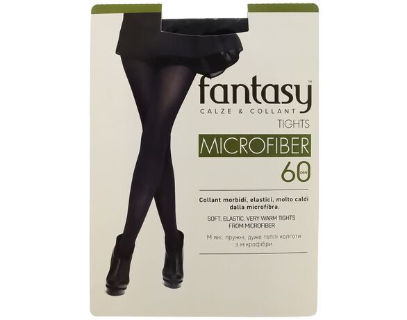 Колготи жіночі мікрофібра Fantasy Nero 60 den в асортименті Аврора купити