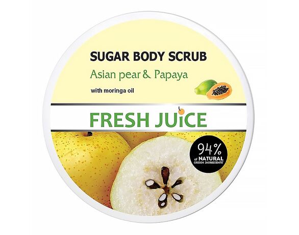 Скраб для тіла цукровий Fresh Juice Asian Pear&Papaya 225 мл Аврора вартість