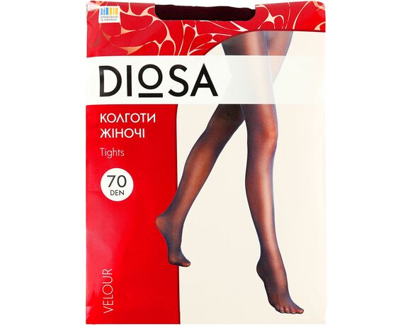 Колготи жіночі мікрофібра Diosa Velour бургунді 70 den в асортименті Аврора каталог