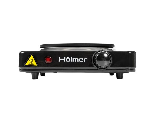 Плита електрична настільна Holmer HHP-110B 1 конфорка чорна 1000 Вт Аврора картинка 3 вартість
