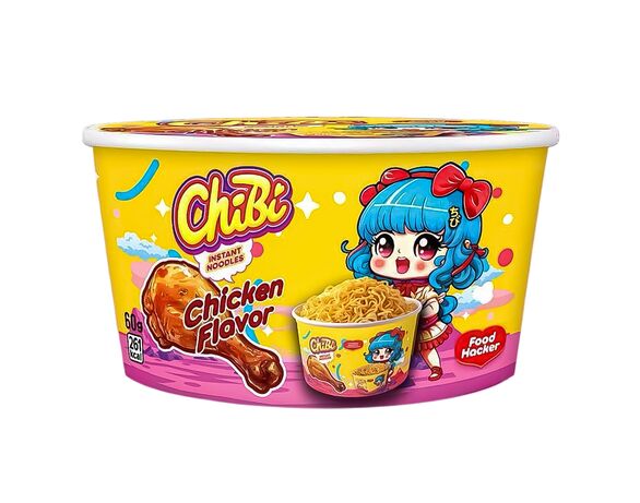 Локшина швидкого приготування ChiBi зі смаком курки 85 г Аврора картинка 2 відгуки