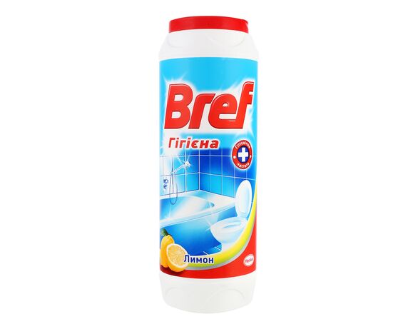 Порошок для чищення ванної кімнати Bref Лимон 500 г Аврора картинка 5 каталог