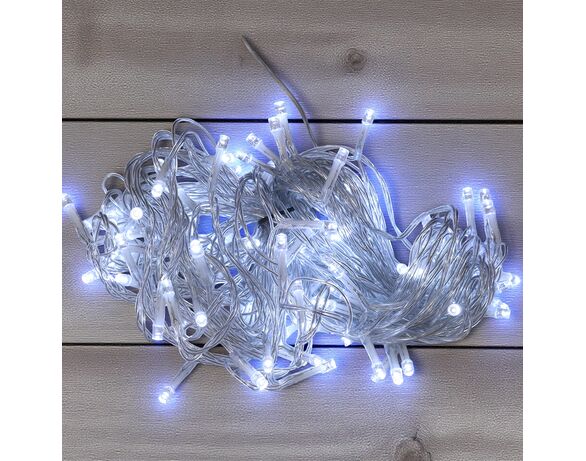 Гірлянда декоративна LED USB Mirko біла Аврора картинка 4 фото