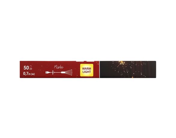 Гірлянда декоративна USB Mirko Феєрверк 50 ламп Аврора каталог