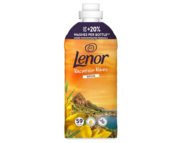 Кондиціонер для білизни LENOR Vacation vibes Сицилія 1,239 л Аврора ціна