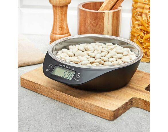Ваги кухонні з чашею Excellent Houseware Аврора картинка 4 фото