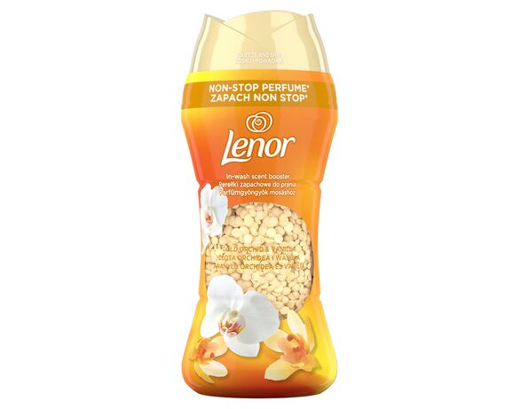 Гранули для білизни парфумовані LENOR Золота орхідея, ваніль 195 г Аврора з доставкою